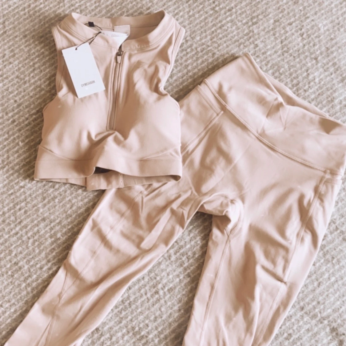 Gymshark Speed Taupe Set - 91