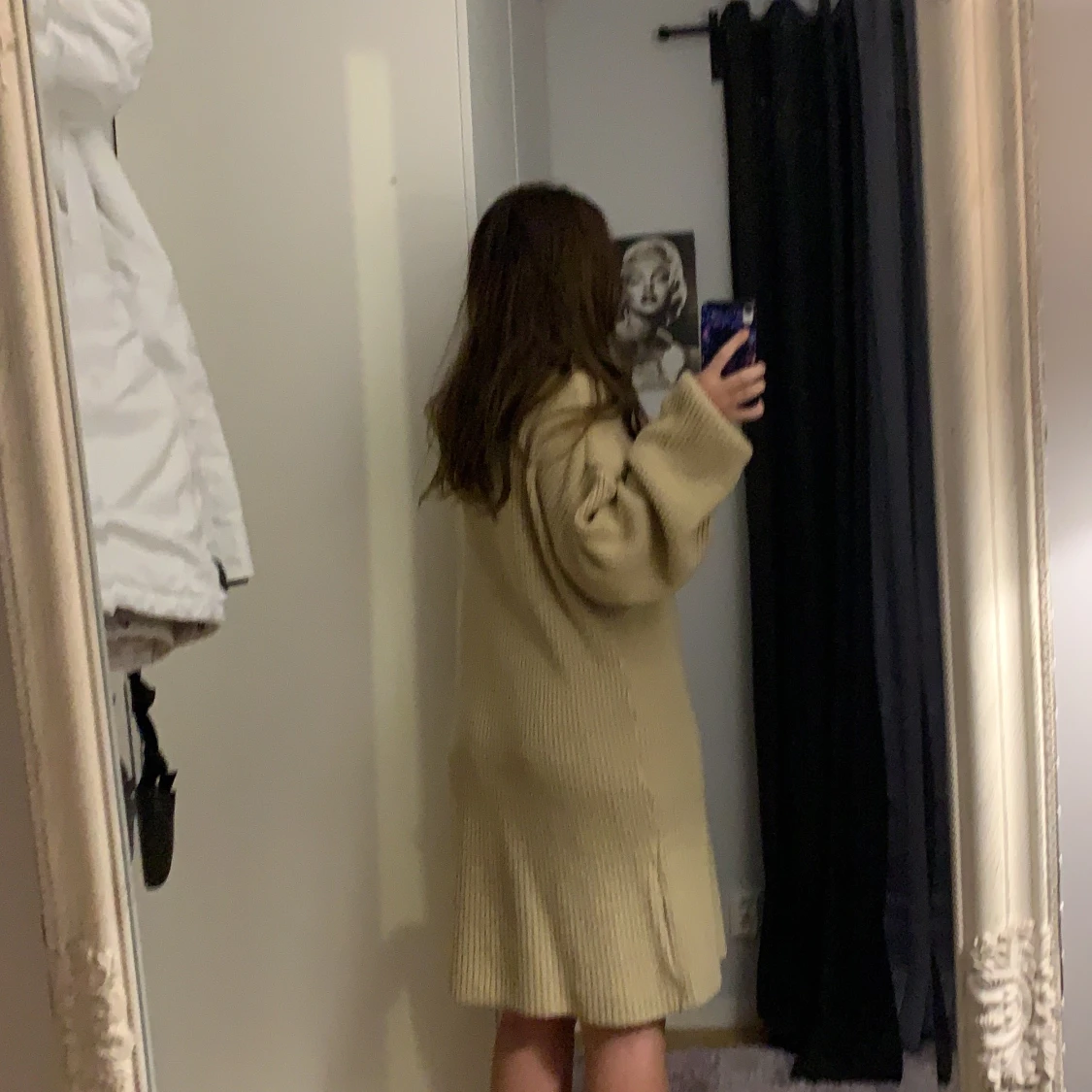 Stickad klänning  - 90