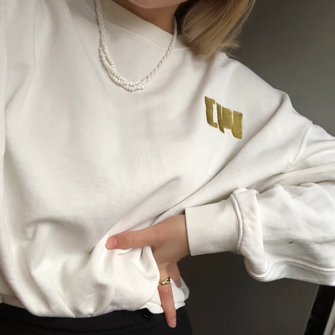 Vit tröja från Carin Wester🤍 - 90