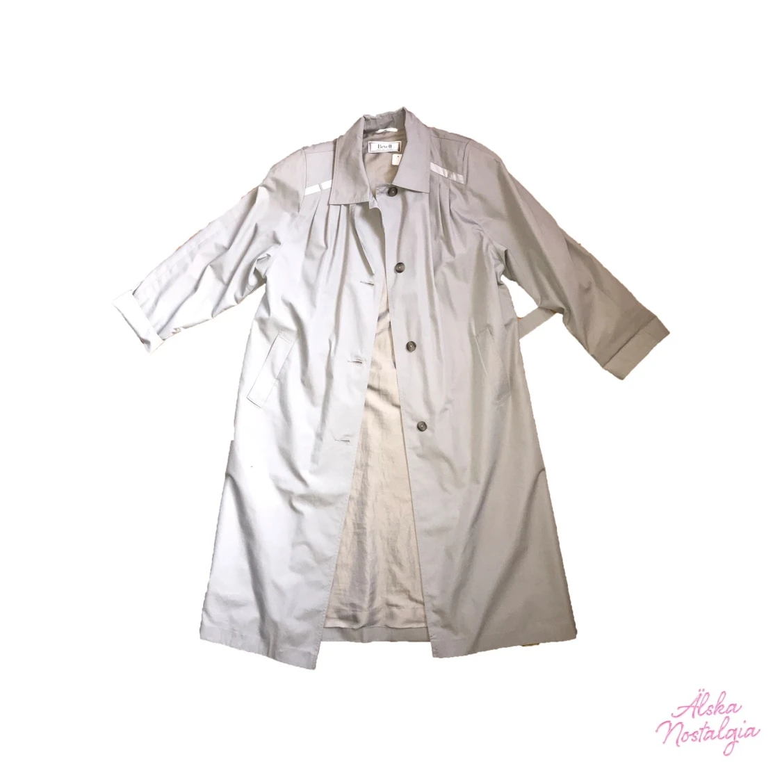 Beige vintage trenchcoat đŹđ§