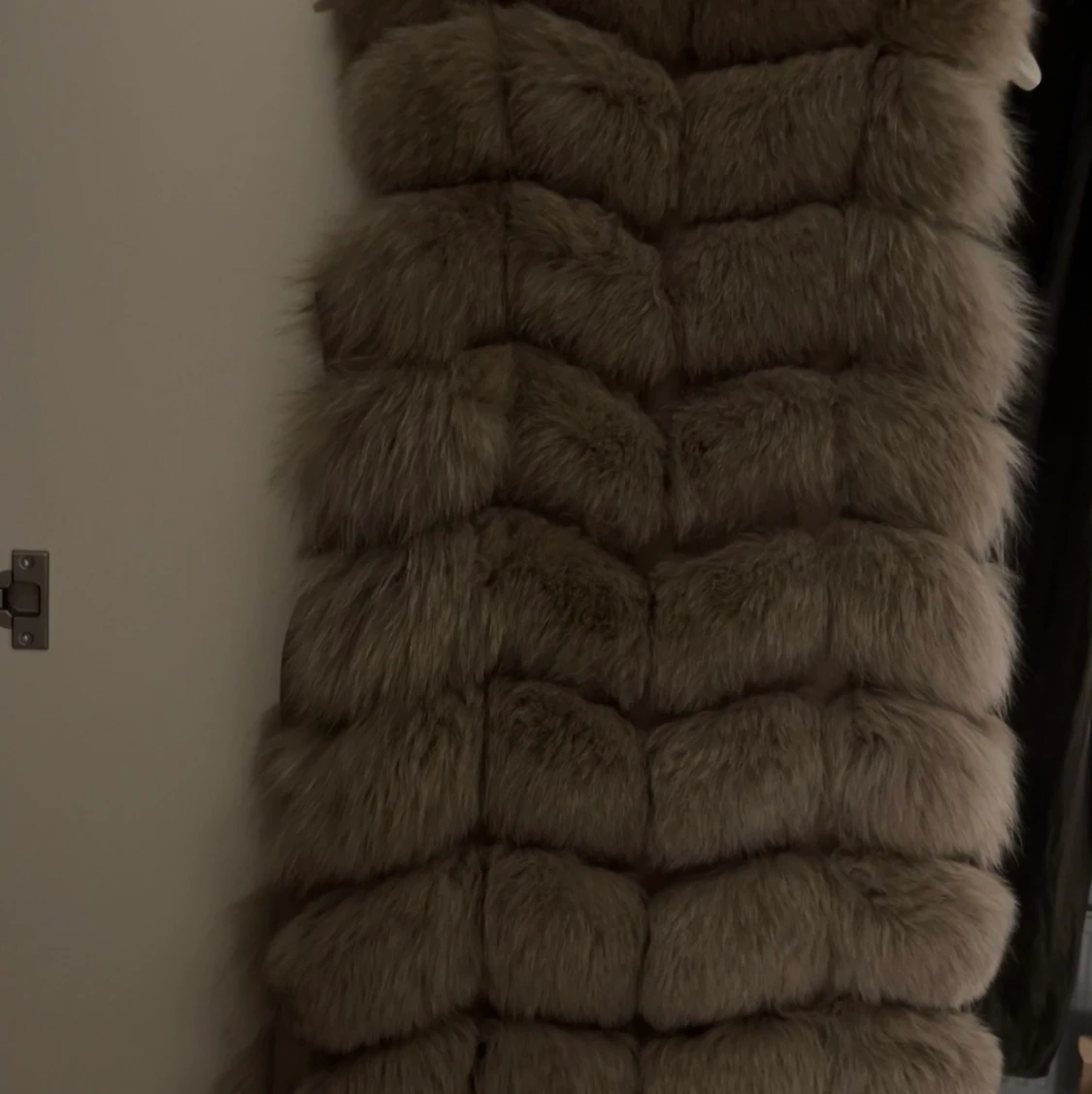 Äkta pälsväst  - 90
