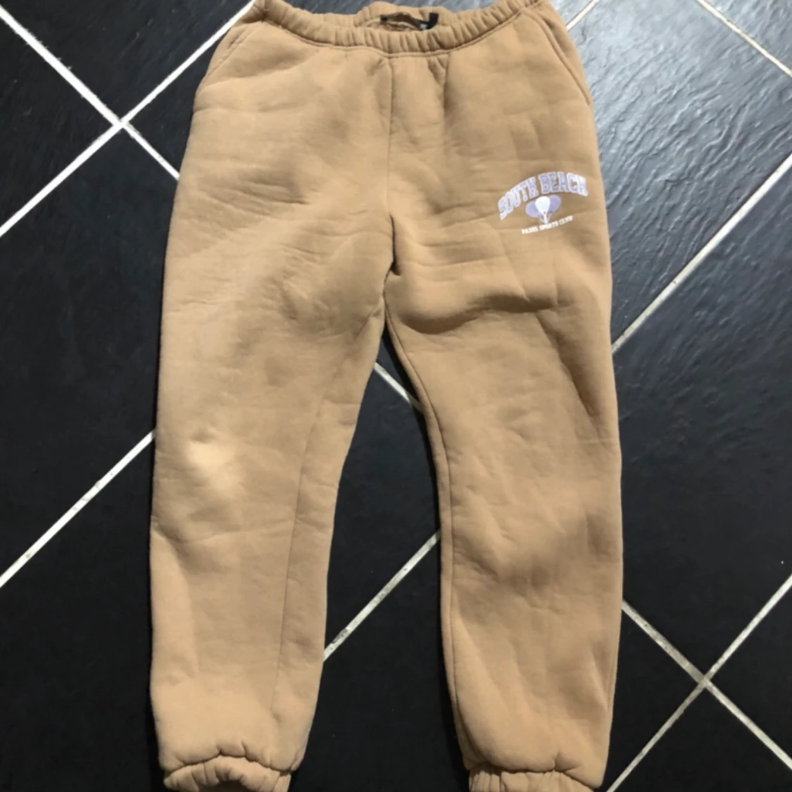 Oversize beige mjukis  - 90