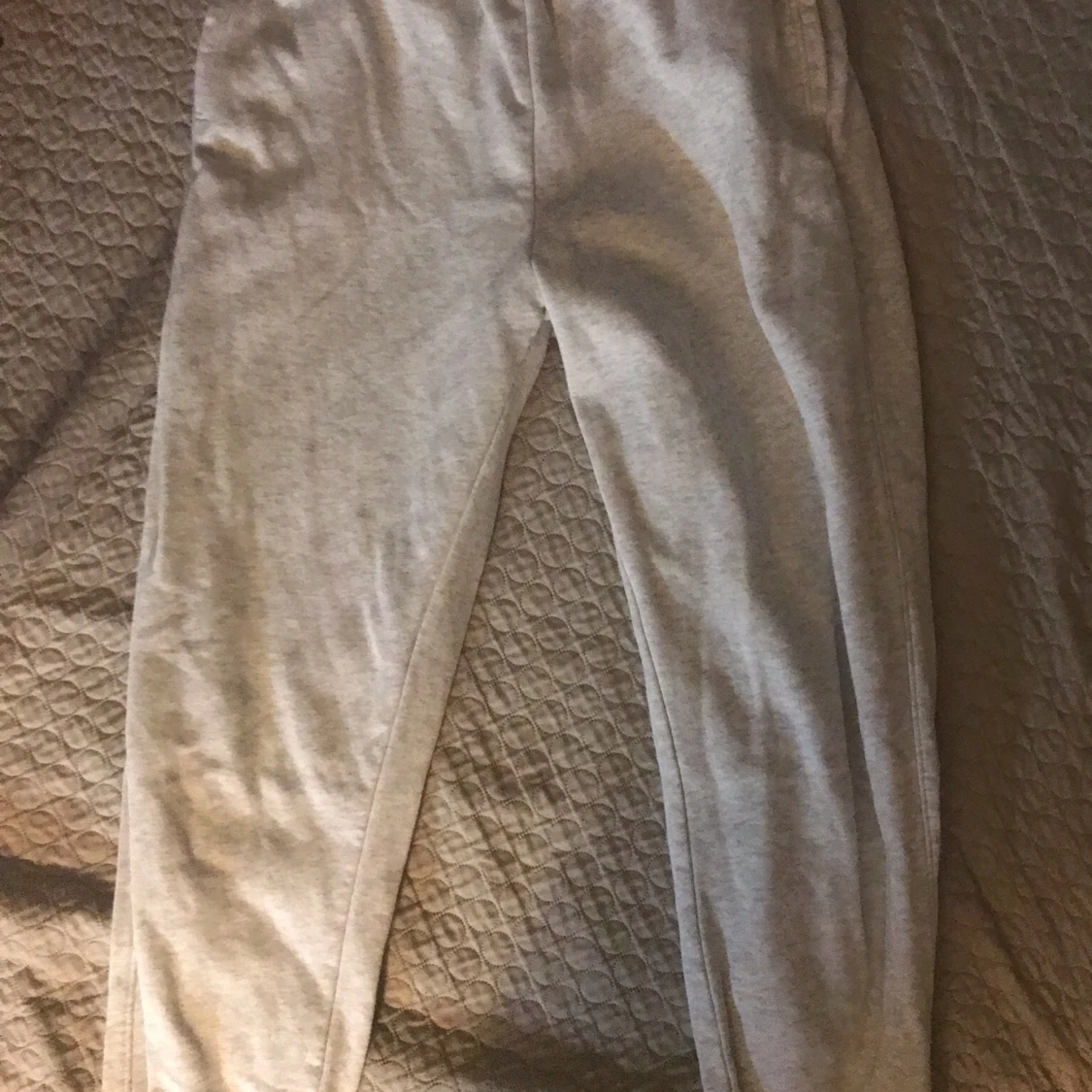 Vit/Ljus Grå Mjukis byxor 