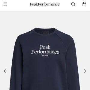 Original tröja PeakPerformance - En PeakPerformance tröja väldigt varm och skön.   Märke: PeakPerformance                                       Storlek: 160                                                           Skick: Som ny använt ett par gånger!             Vanliga priset är 1000kr