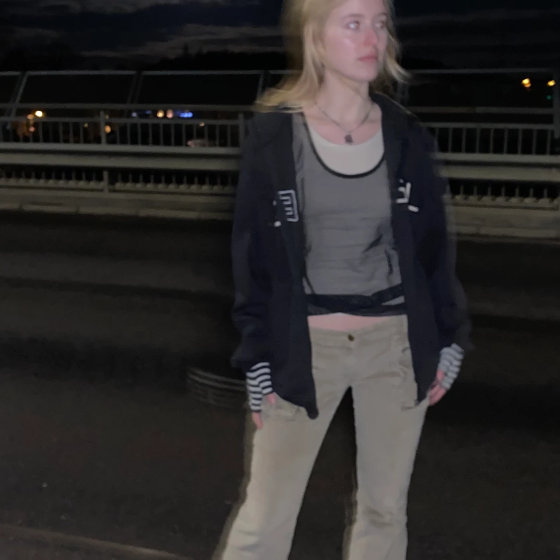 Vintage nätlinne - 90