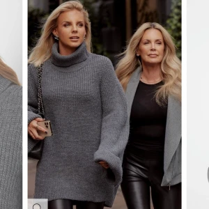 Stickad tröja - En jätte härlig stickad tröja med en slits på sidan från Lovisa Wallins kollektion tillsammans med bubbelroom🥰 Tröjan är helt oanvänd och har kvar prislappen