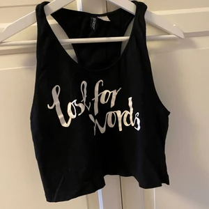 Topp - Svart topp från HM, bra skick 