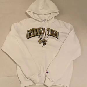collegehoodie - fin collegehoodie från champion, fint skick. frakten kostar 66kr🤍