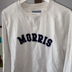 Morris sweatshirt vit storlek M
