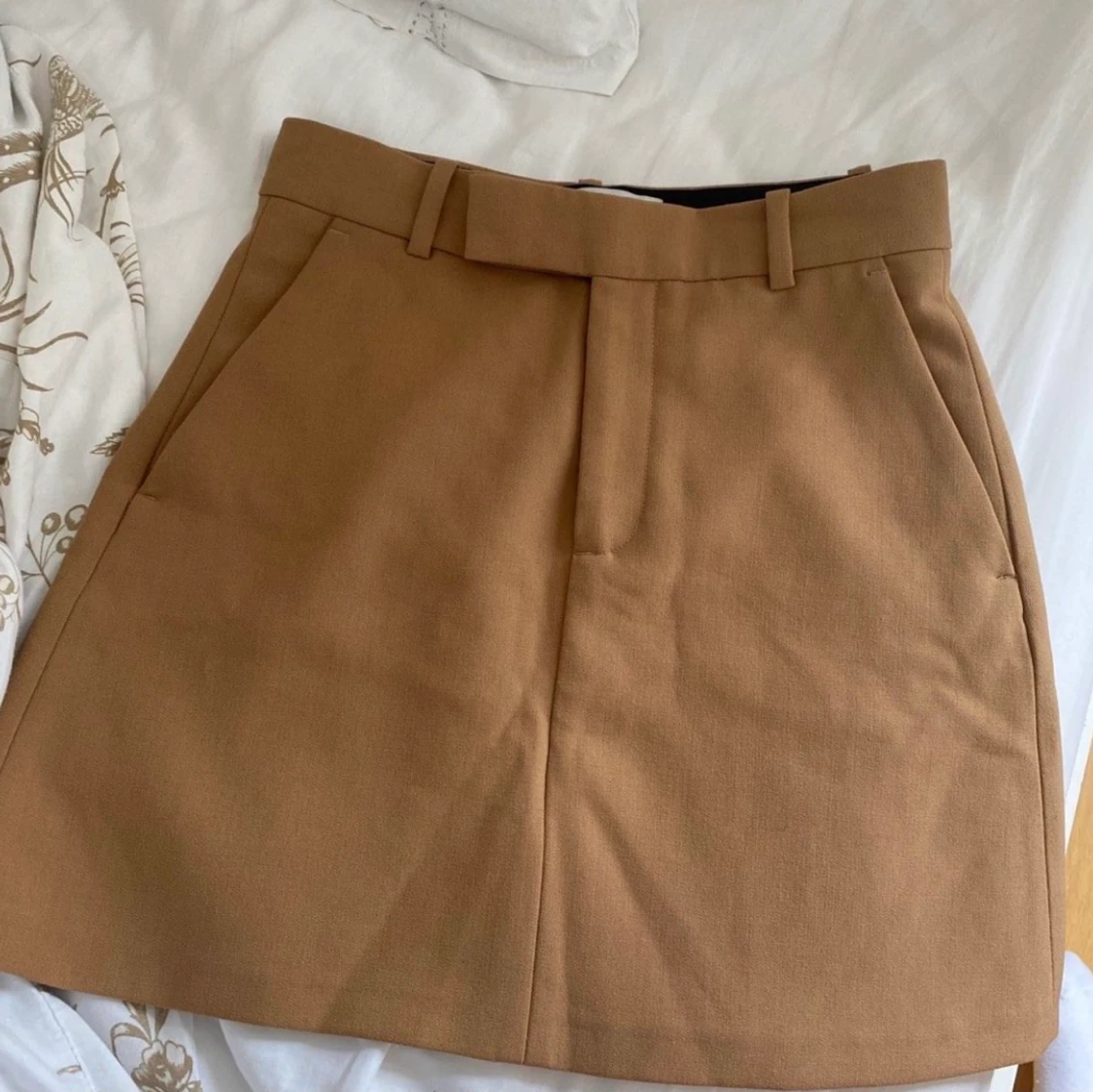 Camel kjol - Zara - 90