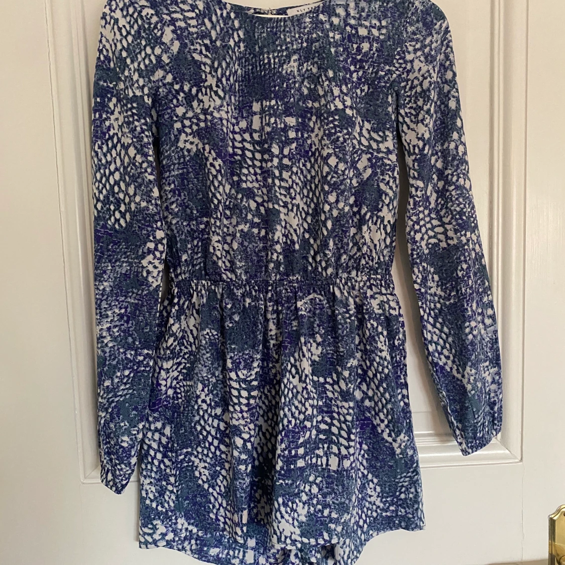 Mönstrad byxdress - 90