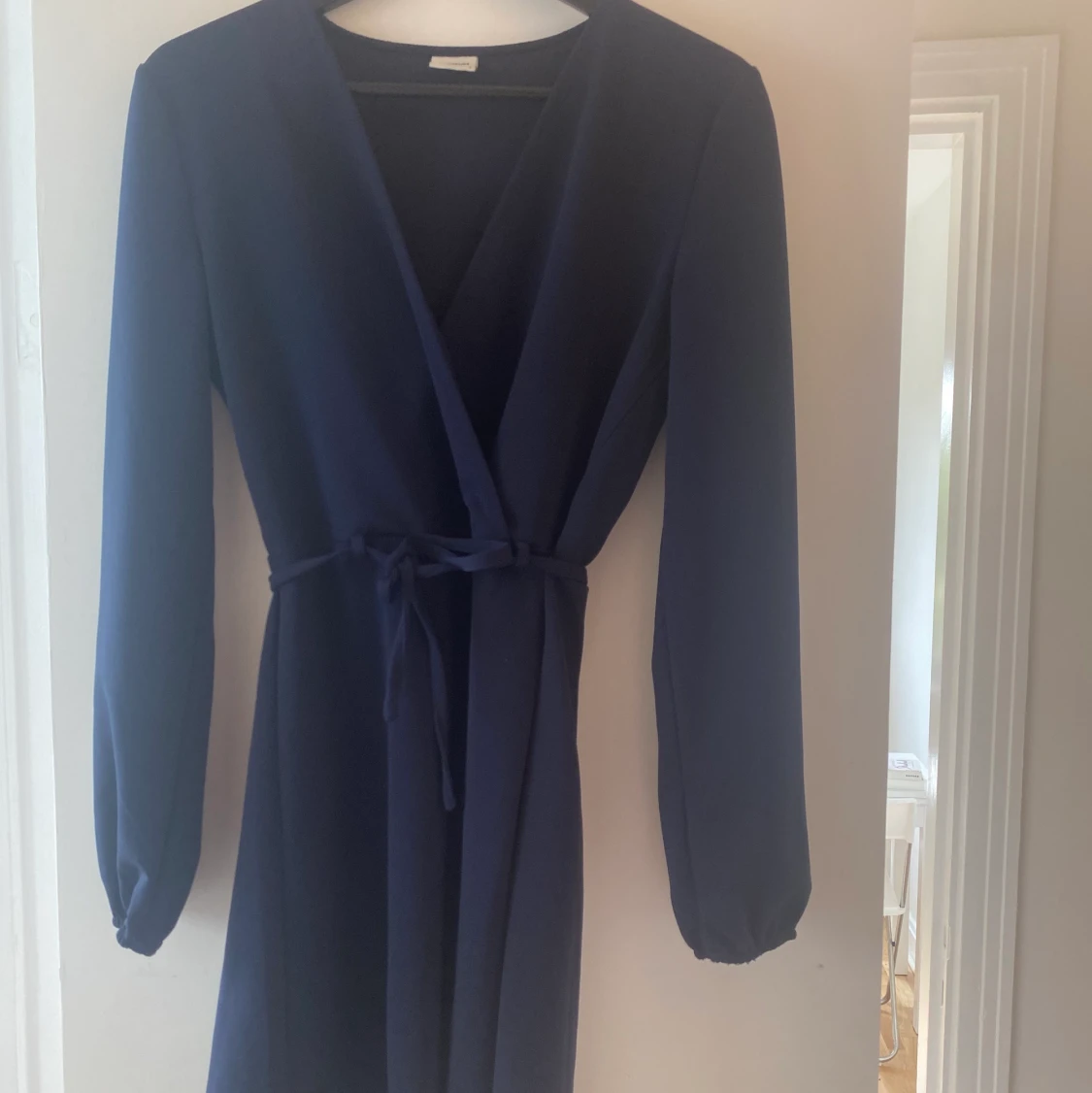 Marinblå söt klänning