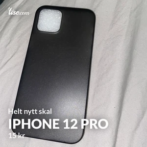 Iphone skal - Helt nytt skal, säljer pga att jag köpte till fel mobil. OBS inte pro. Passar bara iphone 12