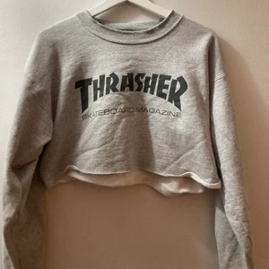 Thrasher - Croppad thrasher sweatshirt 