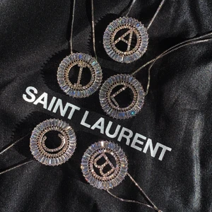 Alfabet halsband ”  - Close to ghe heart necklace, keep your alphabet or the one you love close from your heart ❤️ silver plated necklace! Amazing and sparkling but at the same time elegant and feminine. Amazing to match