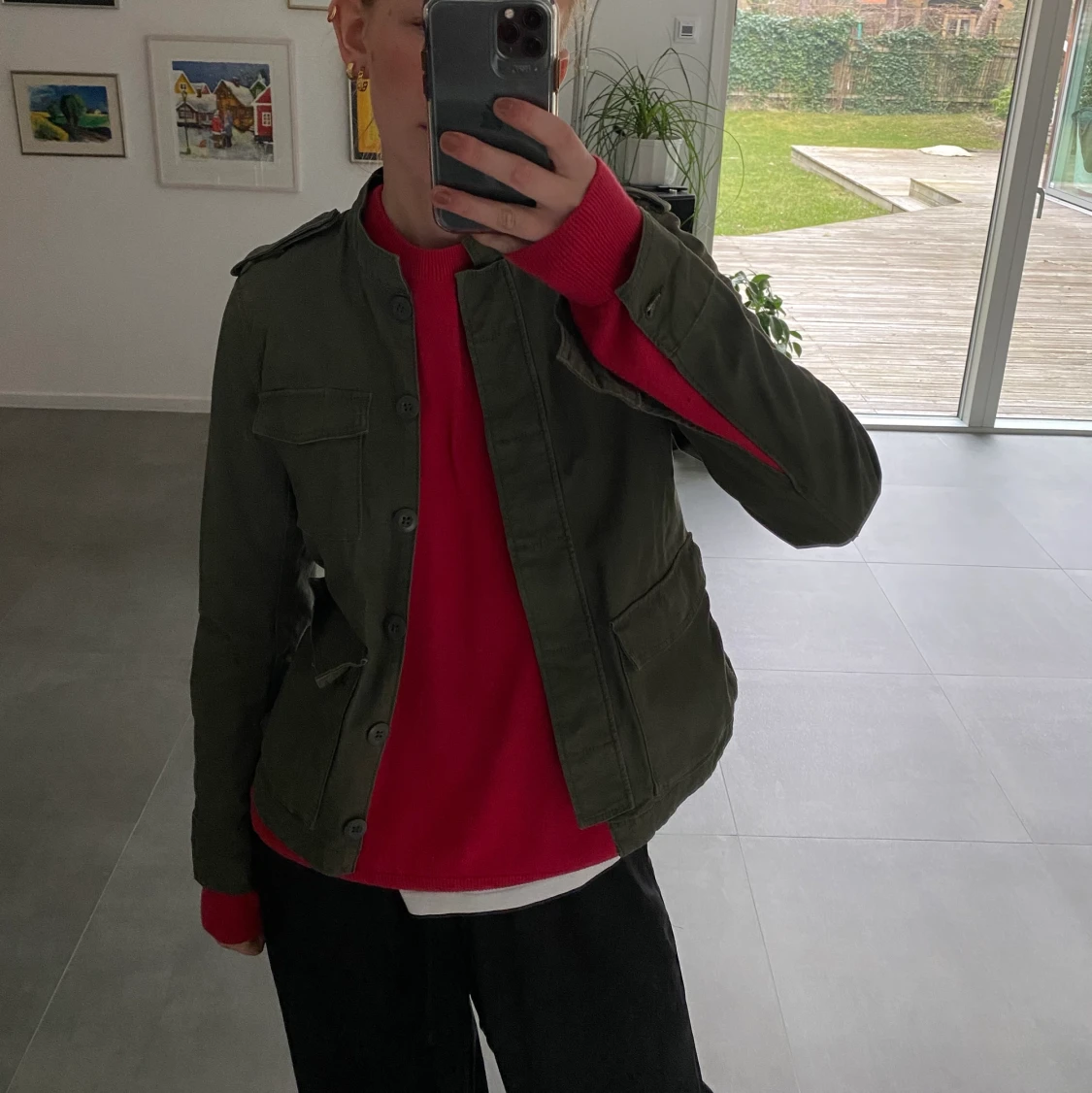 Grön jacka från HM - 90