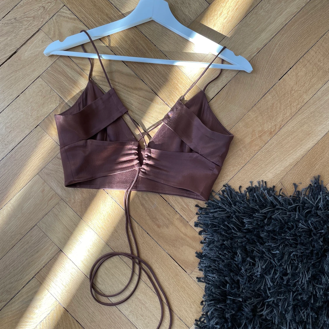 Brun topp zara  - 90