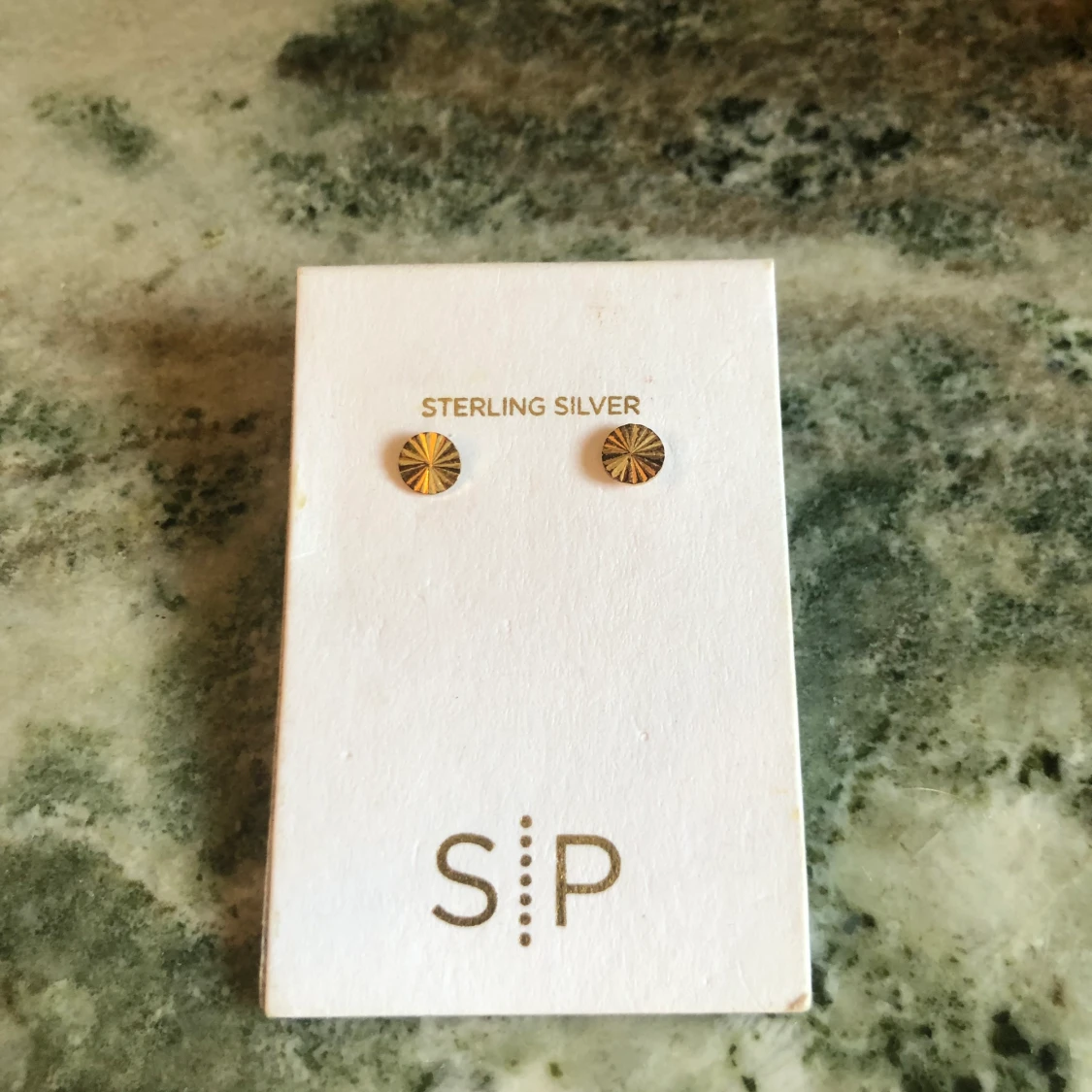 Guldfärgade örhängen  - 90