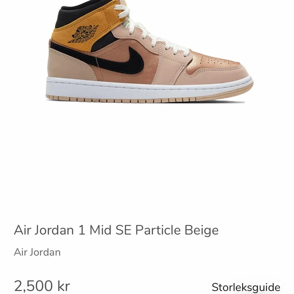 Säljer mina Jordans! Används alldeles för få gånger så skorna är i bra skick. Köparen står för frakten, kan även hämtas/mötas upp i Stockholm. Pris kan diskuteras vid snabb affär ☺️. Skor.