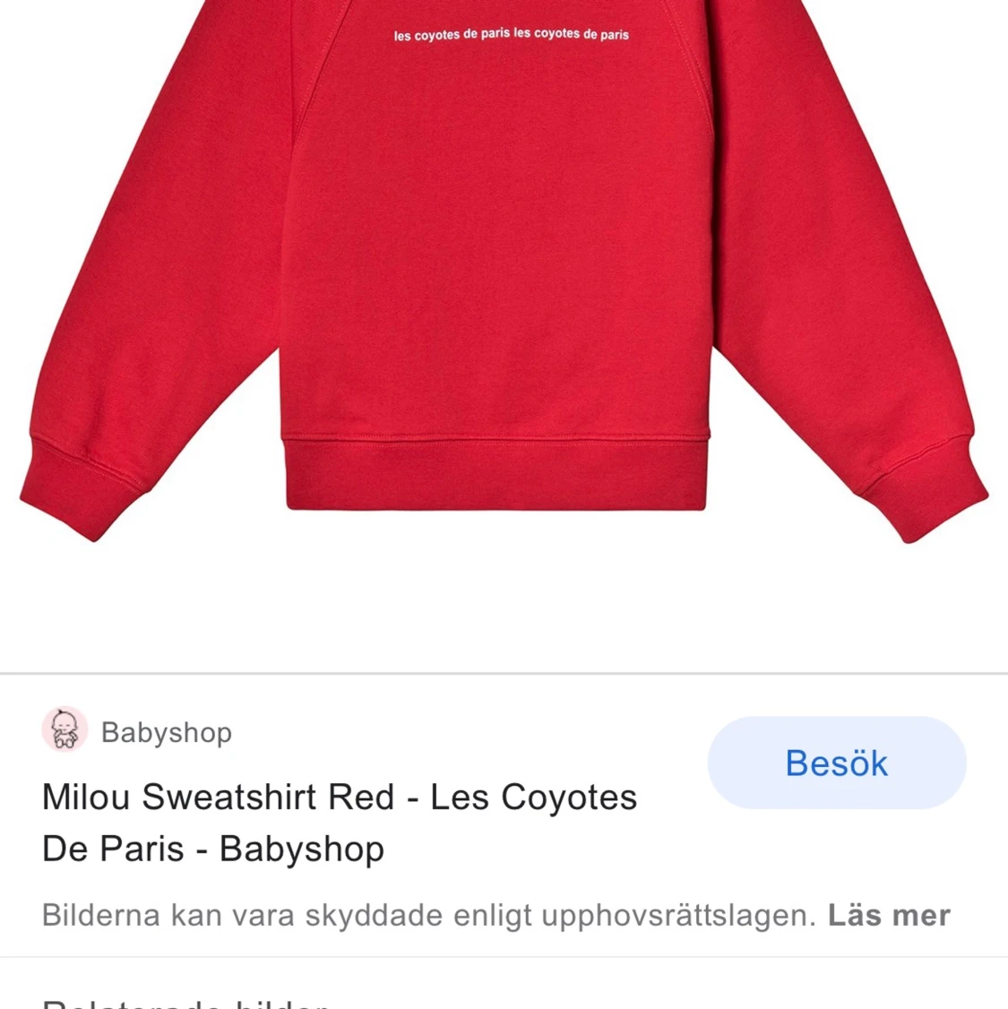 Les coyotes de paris tröja - 90