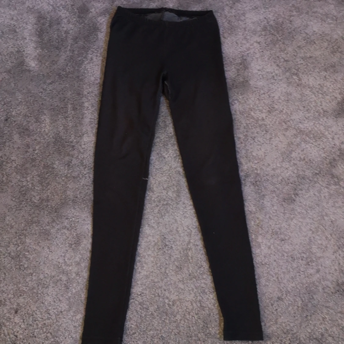 Svarta thights i jeans mönster