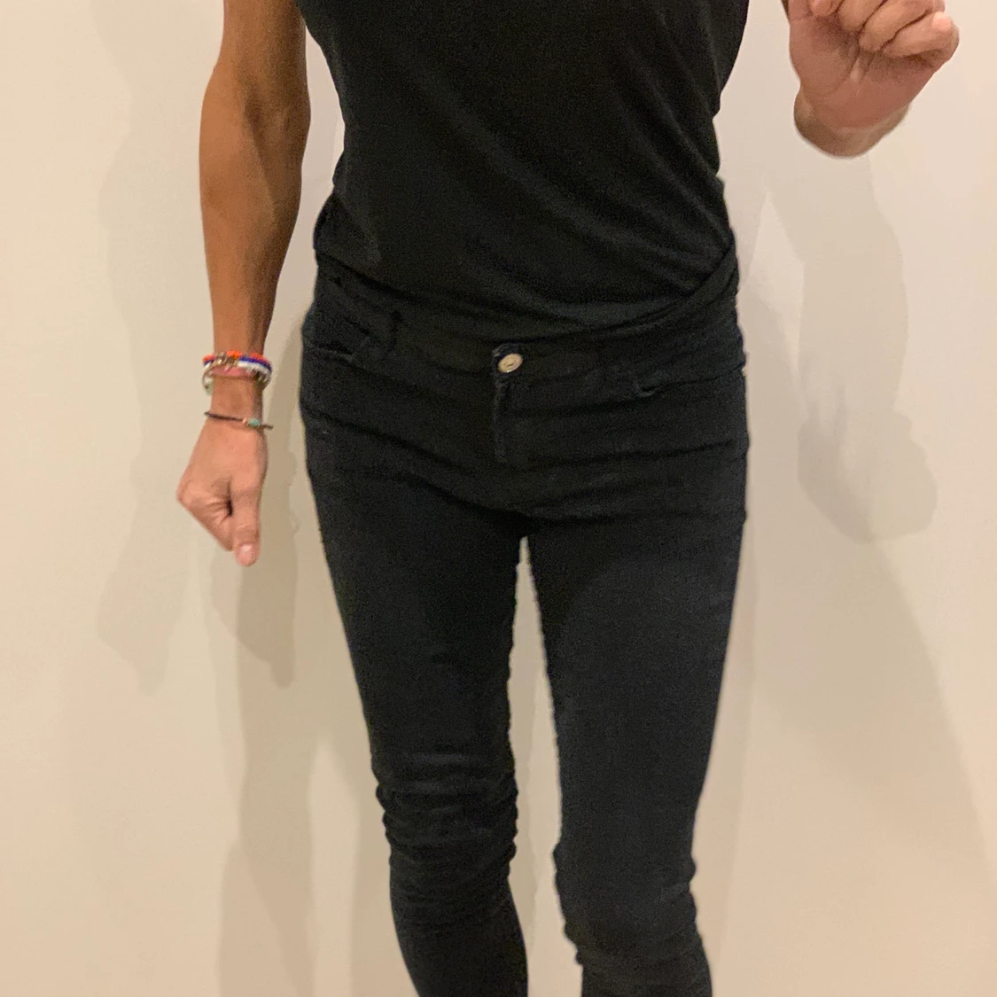 Svarta byxor från mango srl s/m - 90