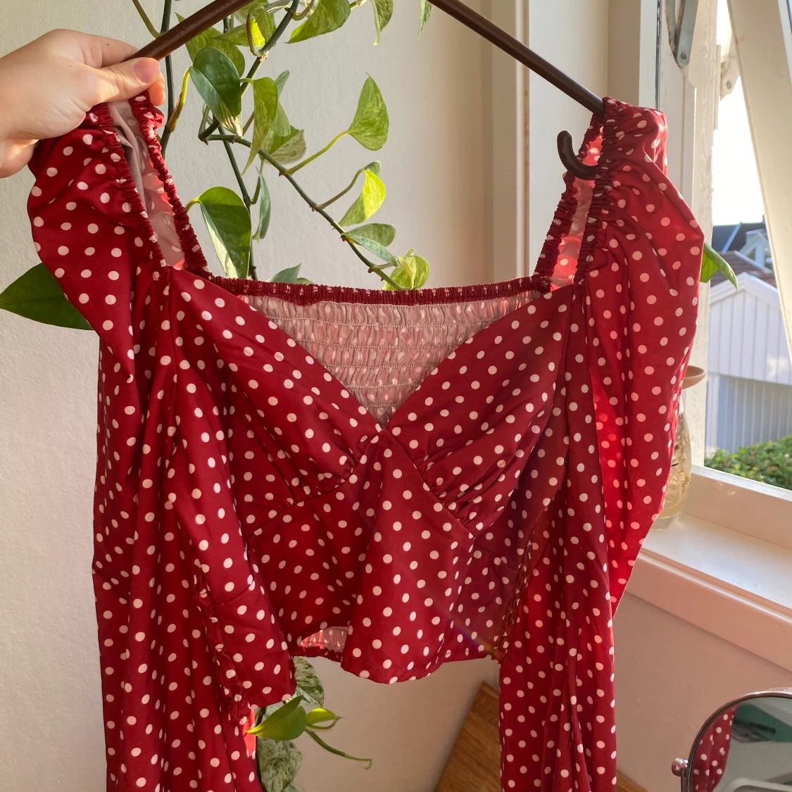 Rödprickig blus! - 91
