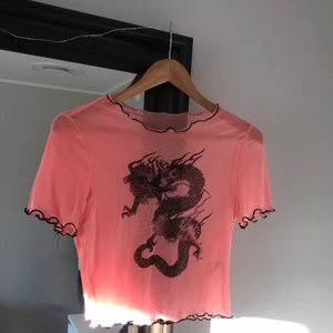 Mesh top S/M - Fin rosa/korall top i mesh 🧞‍♀️ 