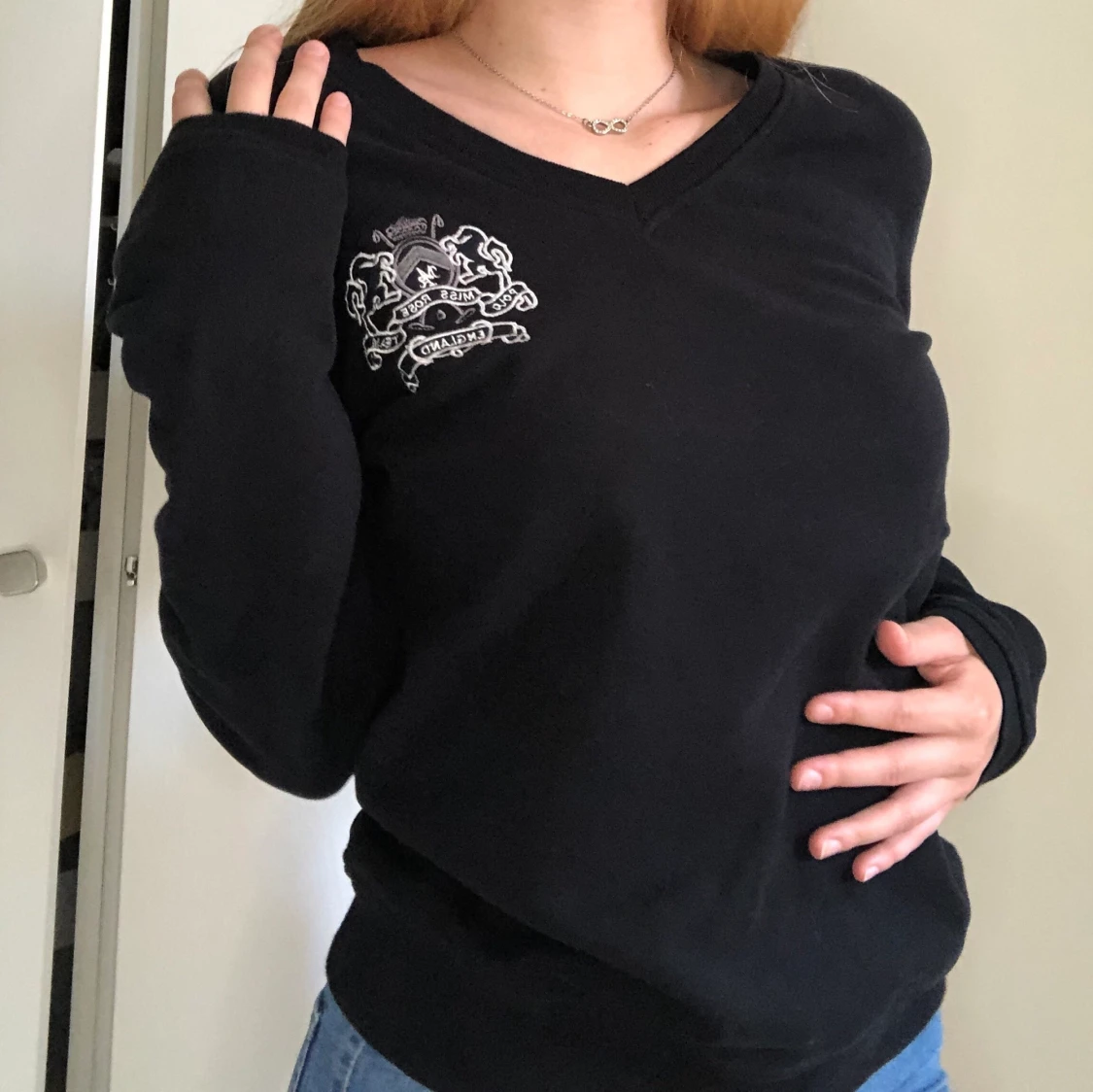 Polo Miss rose team england sweatshirt🖤