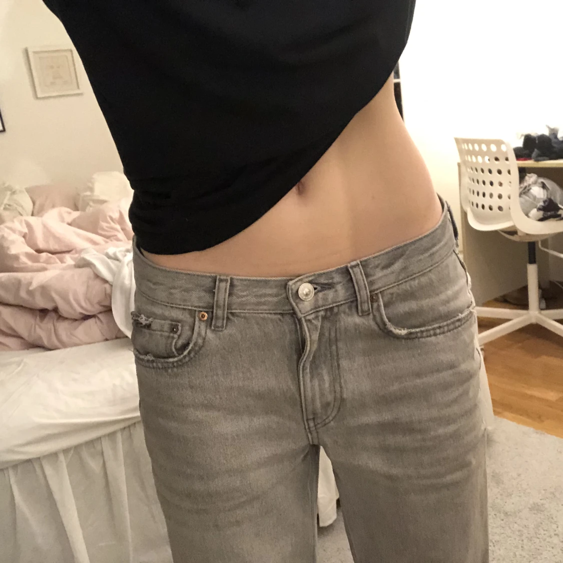 Lågmidjade jeans  - 91