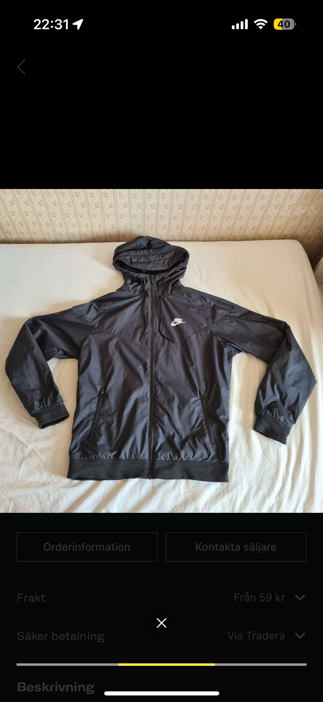 nike windrunner jacka - 90