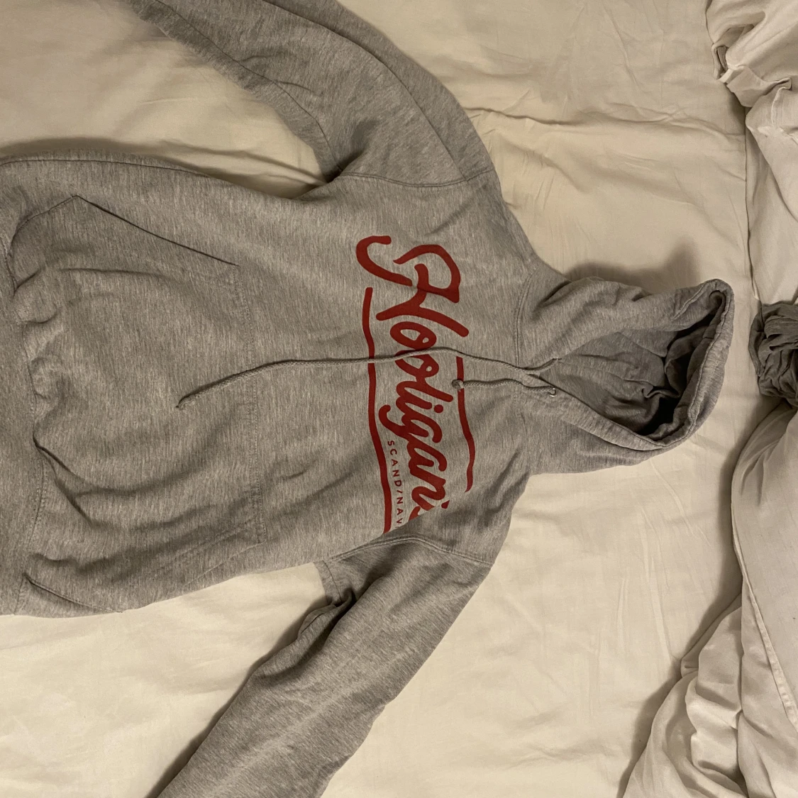 Grå hoodie🤍 - 90