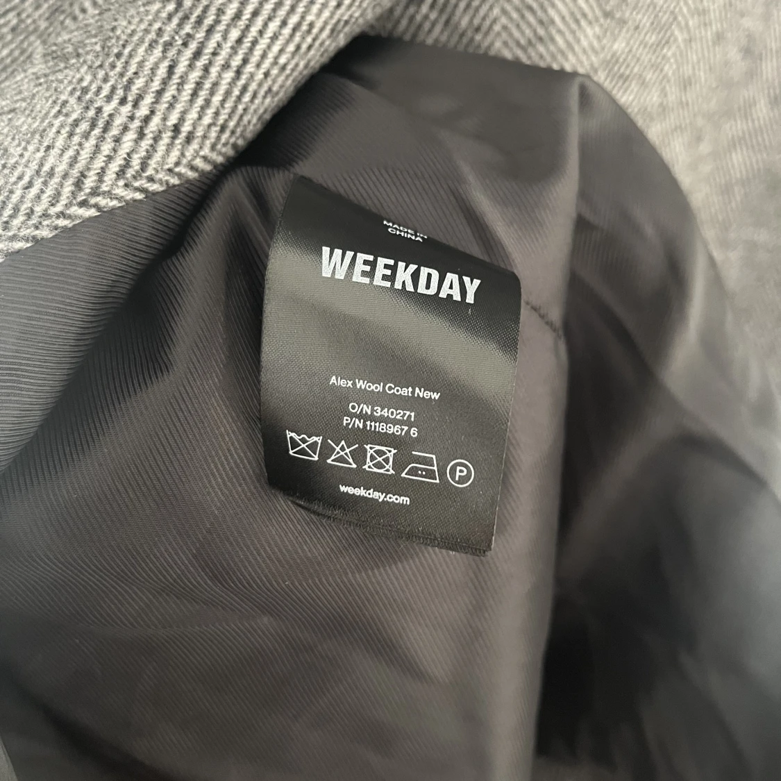 Alex Wool blend coat, Weekday - 91