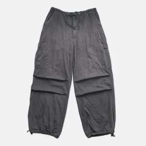 Jaded London grey parachute pants - -Jaded London grey military oversized cargo pants parachute baggy  -size: large -nicely faded, rip on back pocket