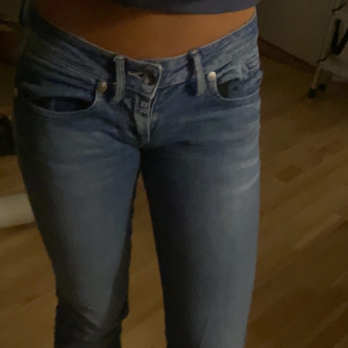 Lågmidjade jeans - 90