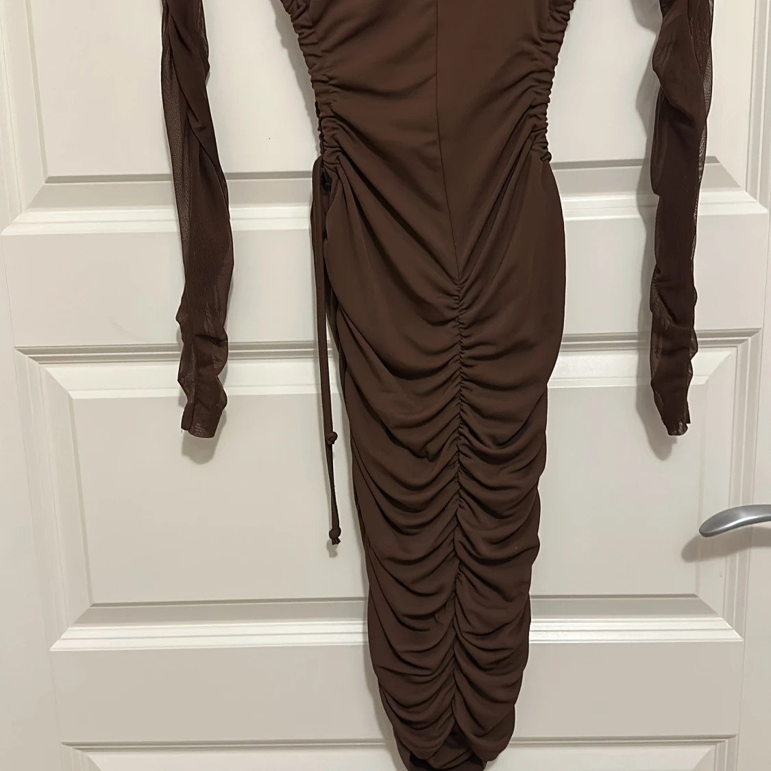 Brun klänning  - 90