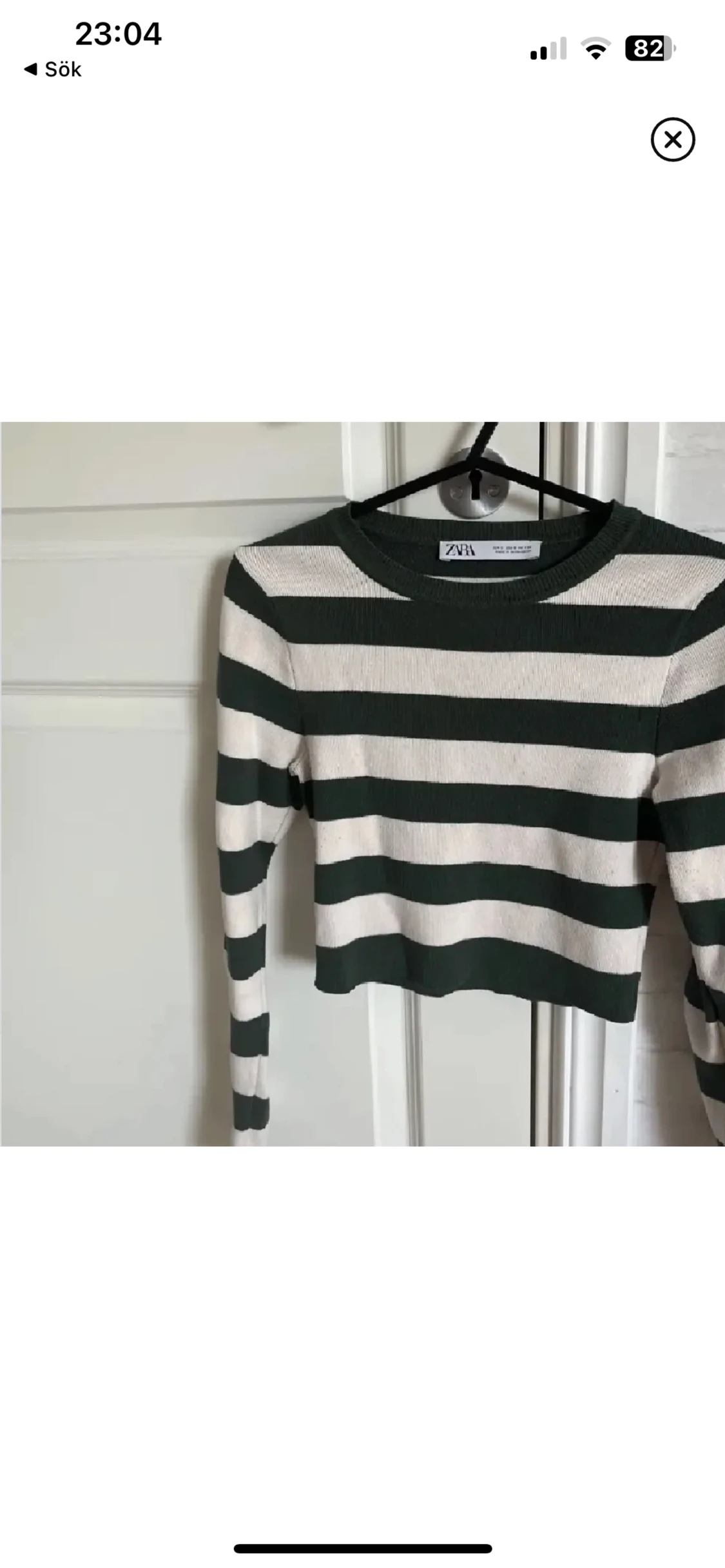 Randig topp , zara - 90