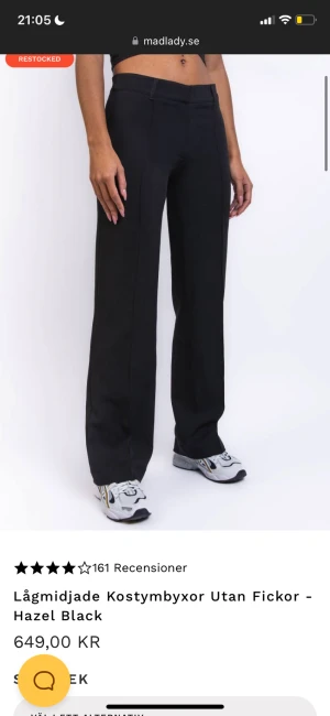 kostymbyxor - kostymbyxor från madlady, säljer pga att dom är för stora för mig! fint skick💘🙌🏻