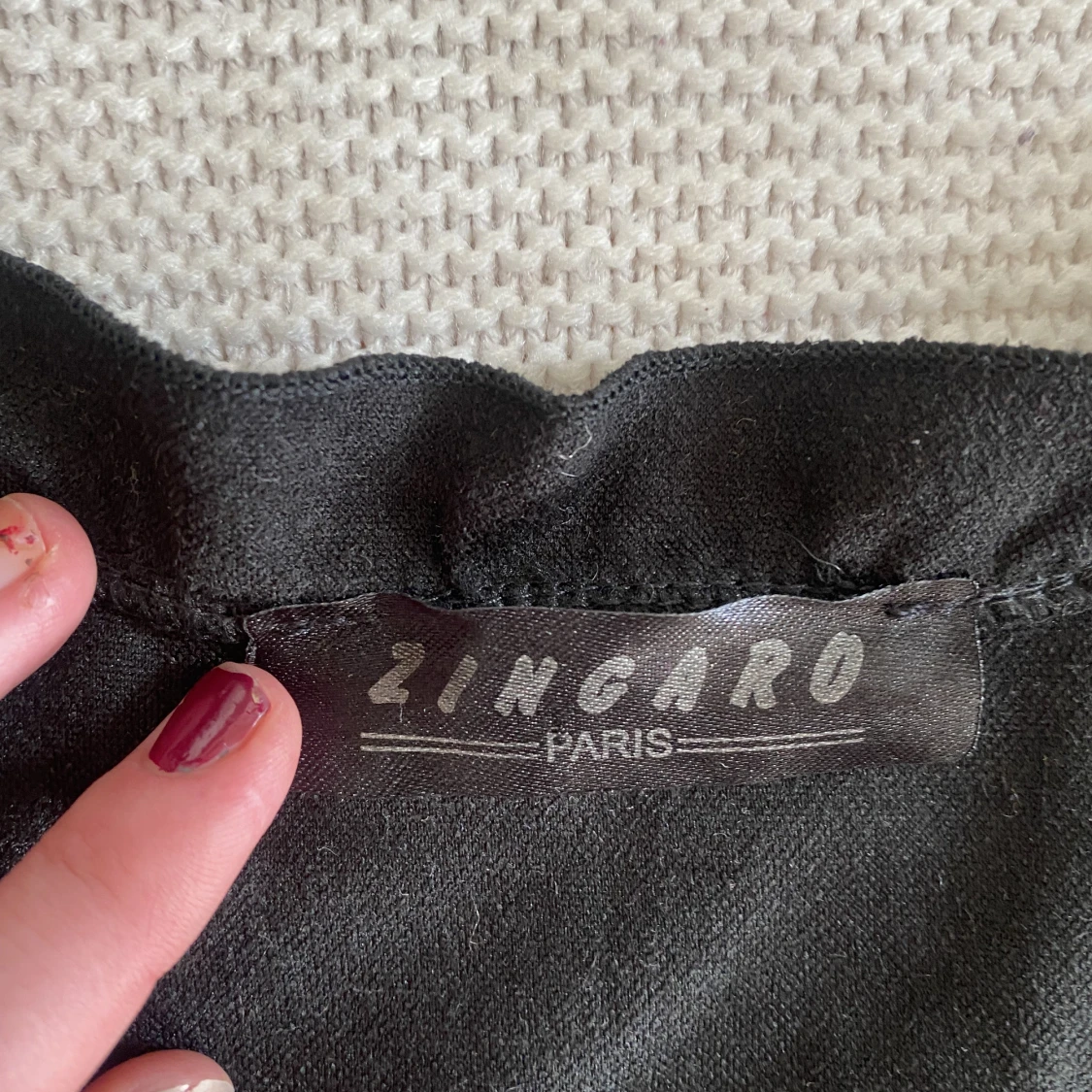 Knutet mocka linne - 90