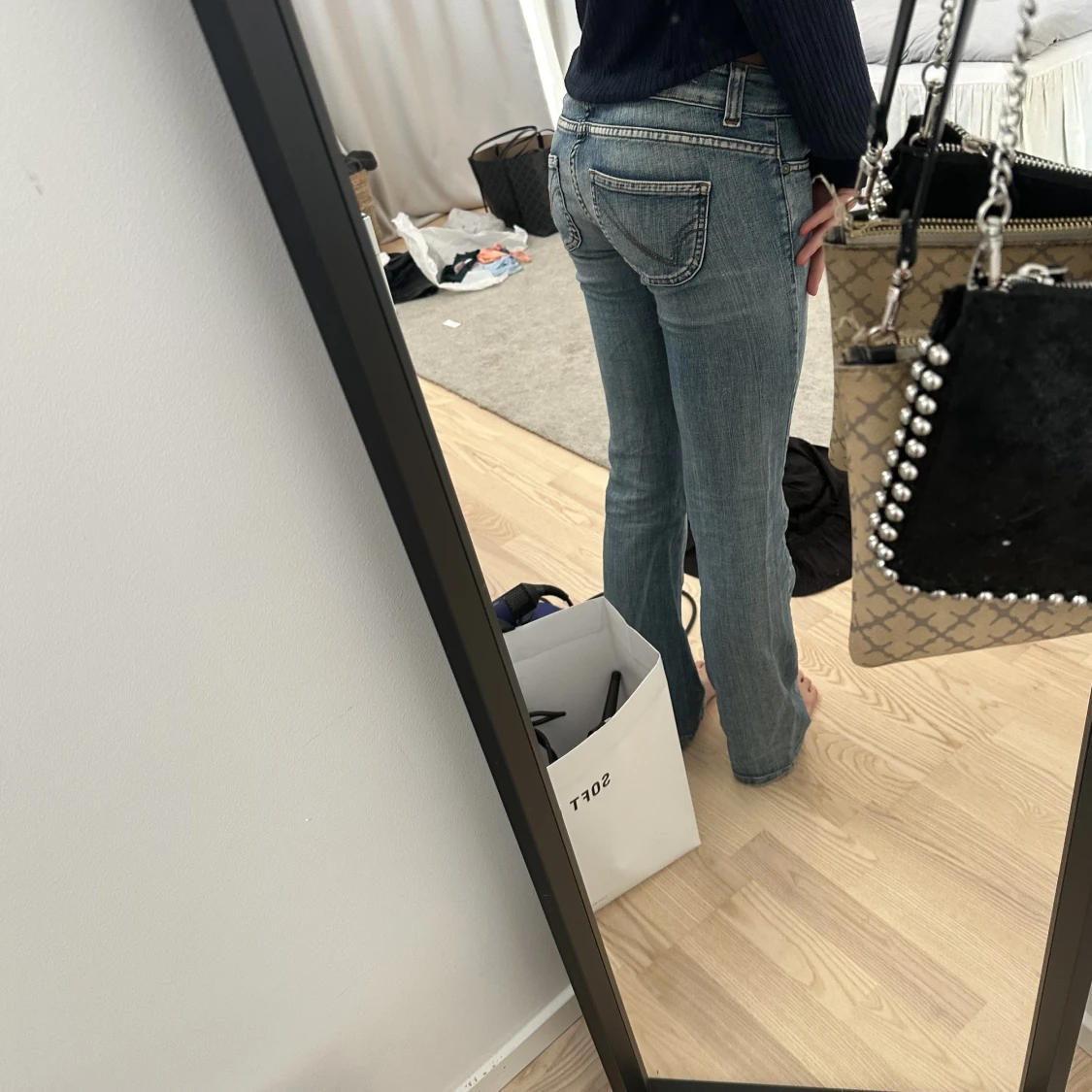 Lågmidjade jeans - 91