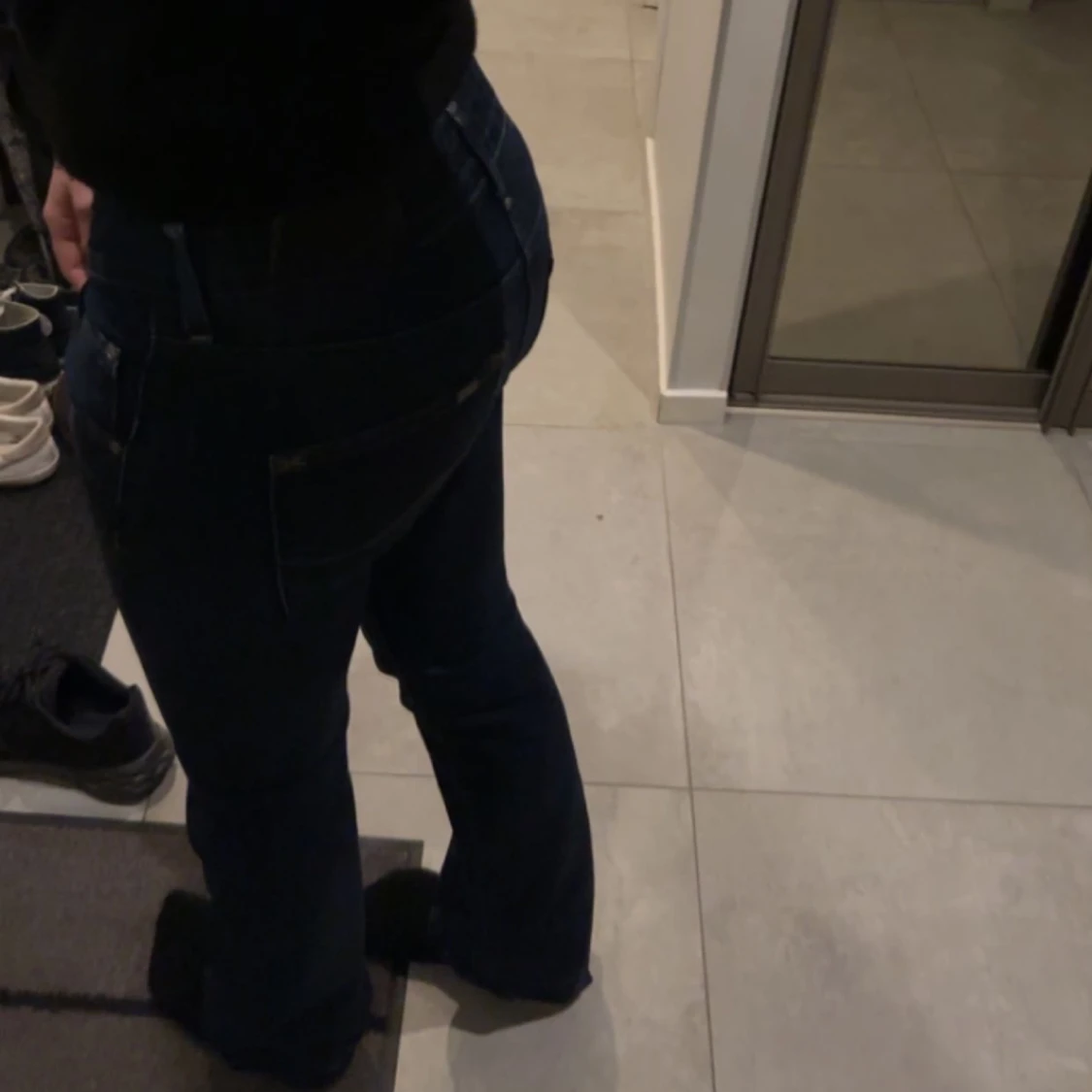 Lågmidjade jeans - 90