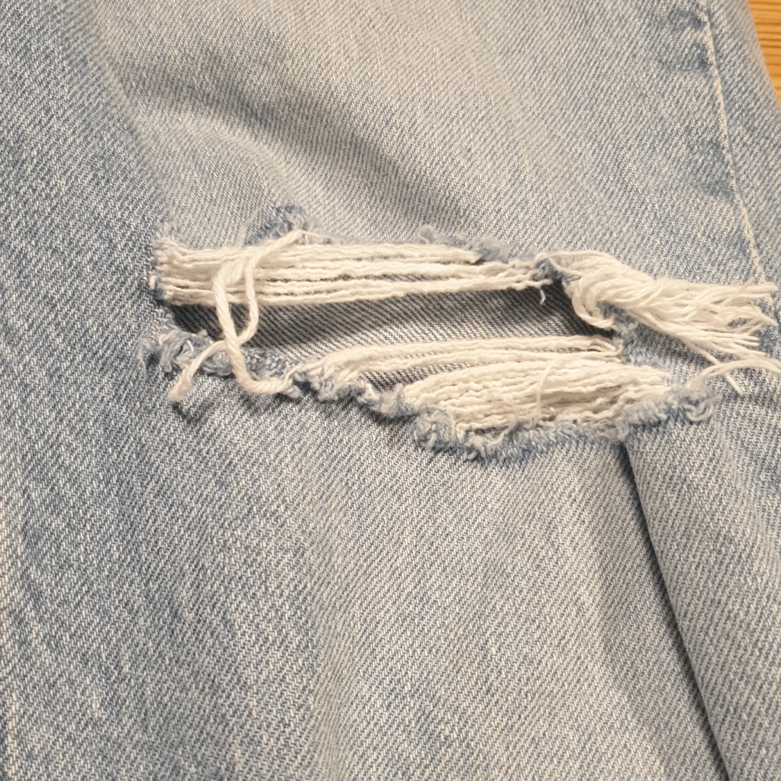 Ljusblåa jeans - 90