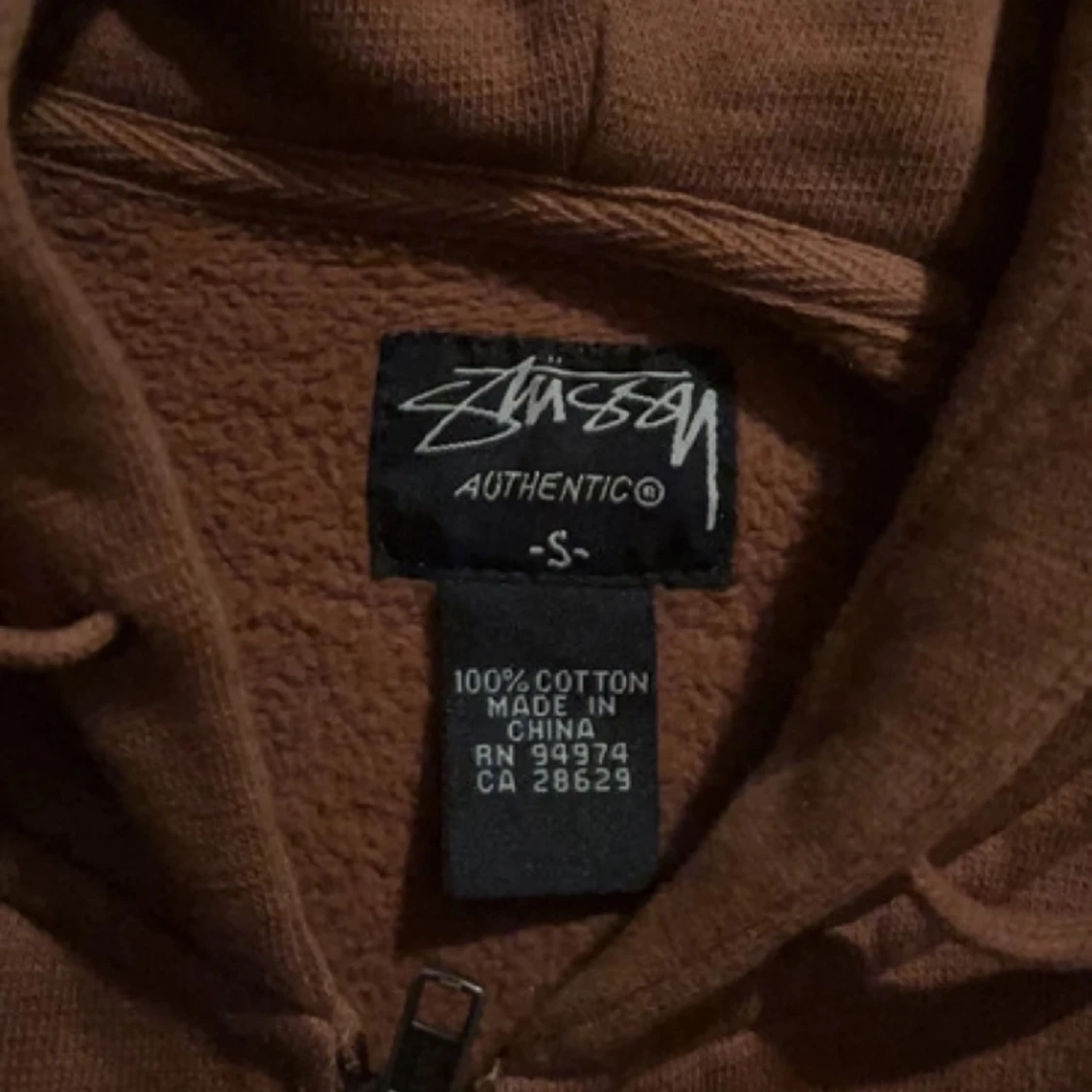 Vintage stüssy zip up