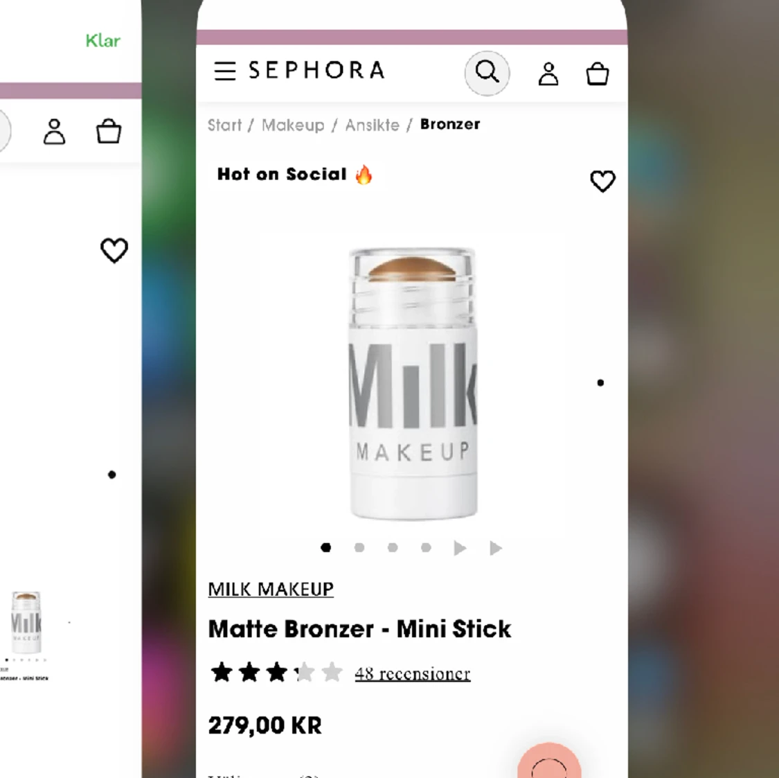 Milk bronzer baked  - 91