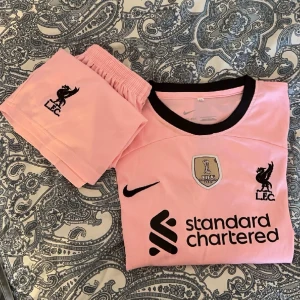 Liverpool FC träningskläder - Säljer ett set från förra årets kollektion passar en som har xs/s i kläder