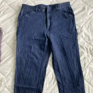 Loose fit selvedge denim jeans from Uniqlo, 10/10 condition barely worn. Size L: 33-36 in  84-92 cm