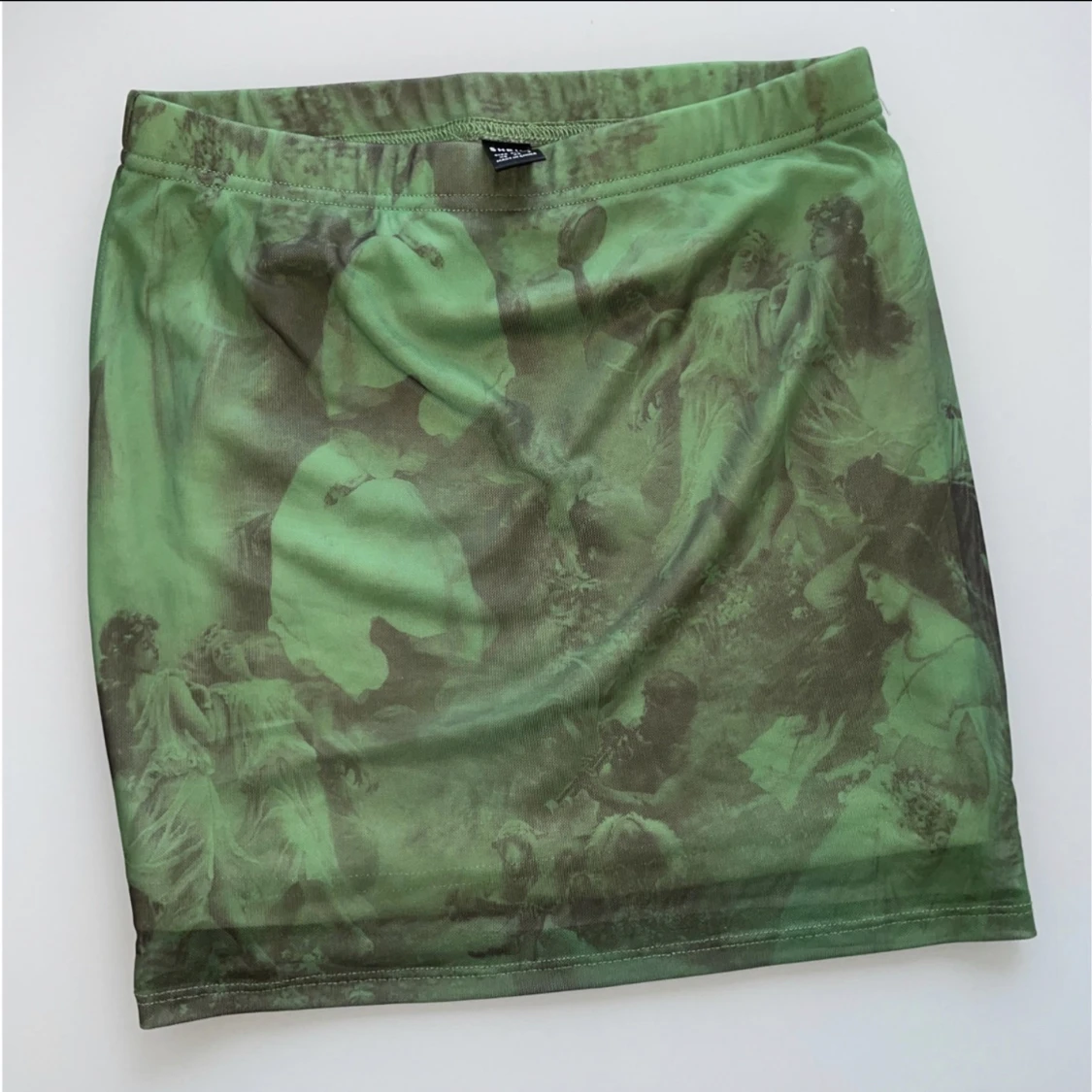 Shein - Grönt set, kjol, topp, XS - 91