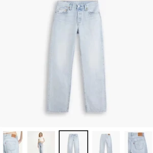 Jeans - Säljer mina levis 501 90’s jeans då dom inte använt! Använda ett fåtal gånger och i fint skick! Nypris: 1250 💕