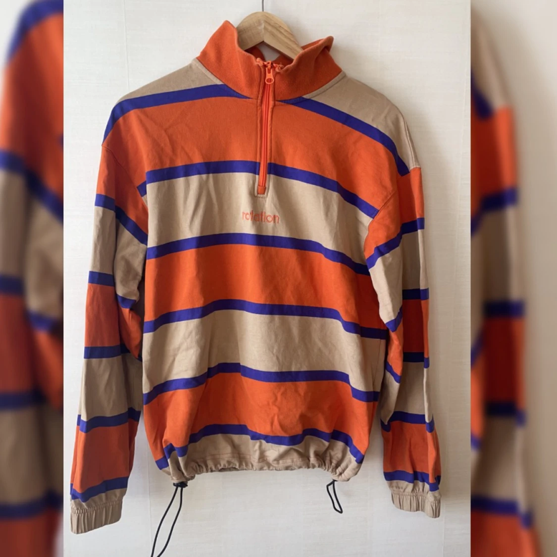 långärmat flerfärgad tröja - 90