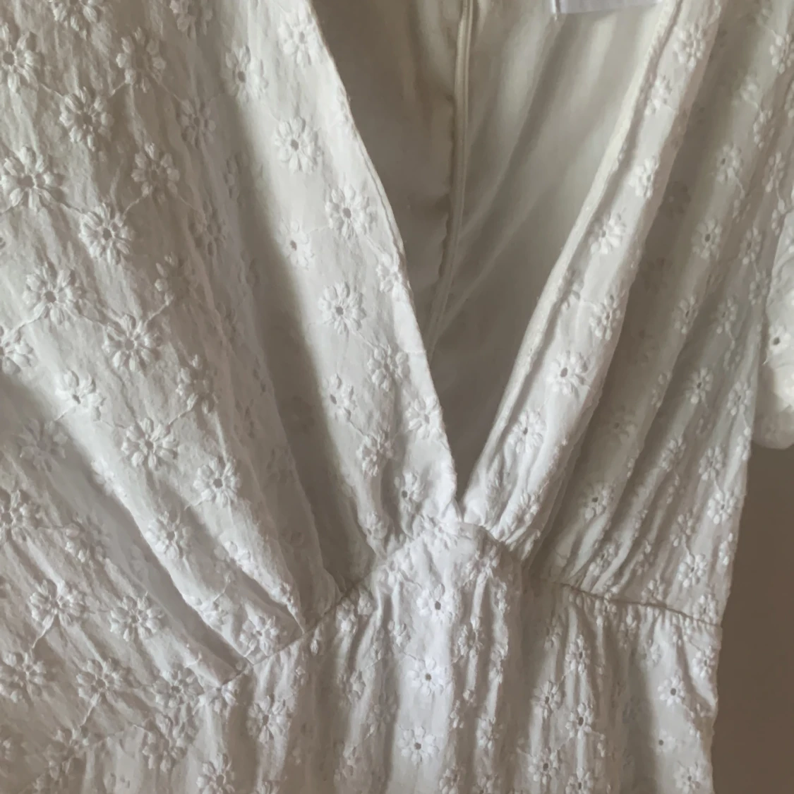 Vit sommarklänning  - 90